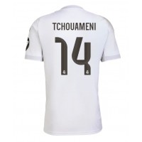 Real Madrid Aurelien Tchouameni #14 Domáci futbalový dres 2025-26 Krátky Rukáv